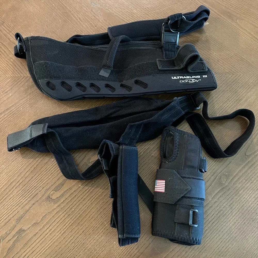 DONJOY ULTRASLING III Black Shoulder Support Sling Brace Size XL